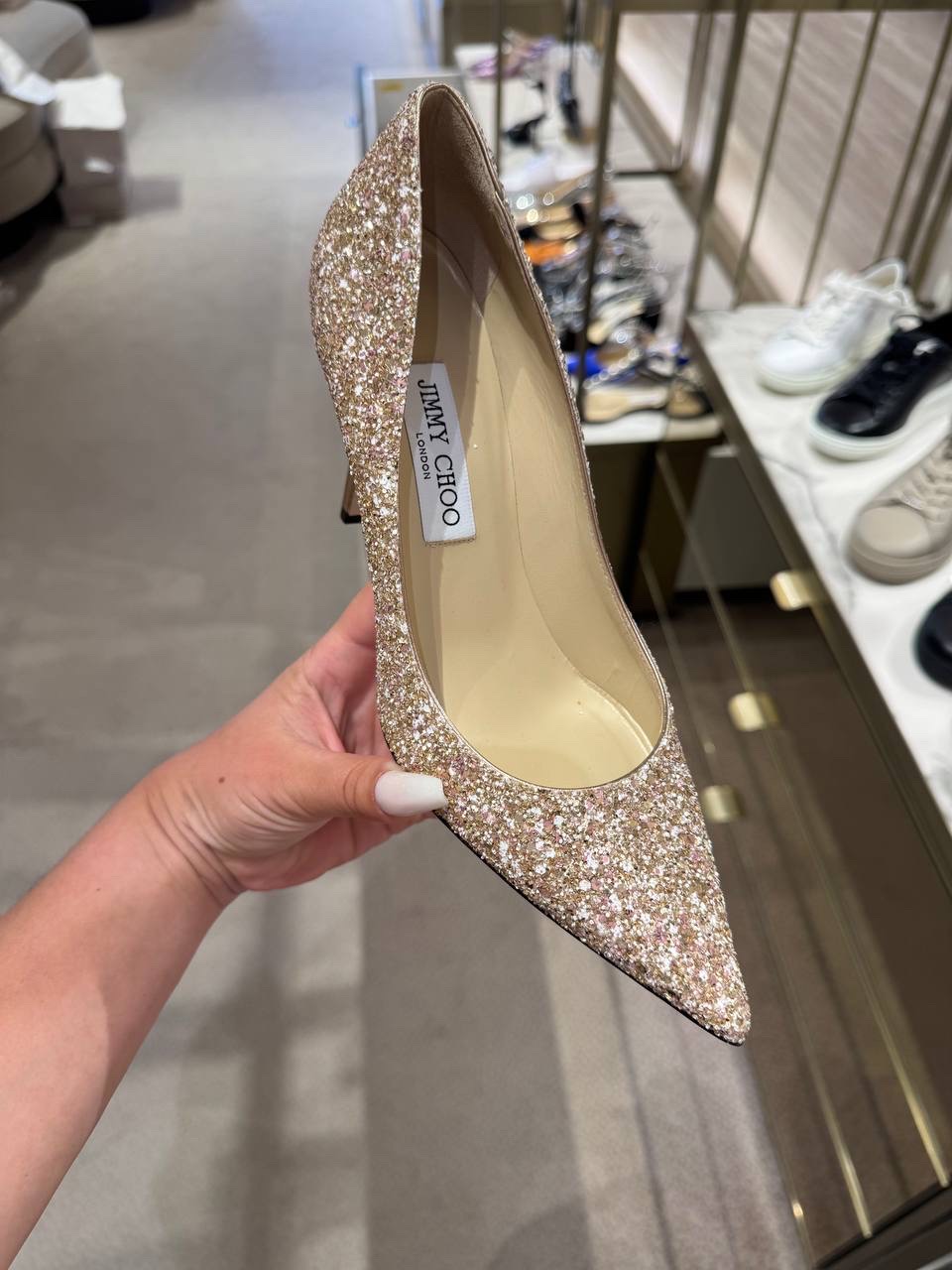 JIMMY CHOO Pumps side view - Women's luxury Shoes