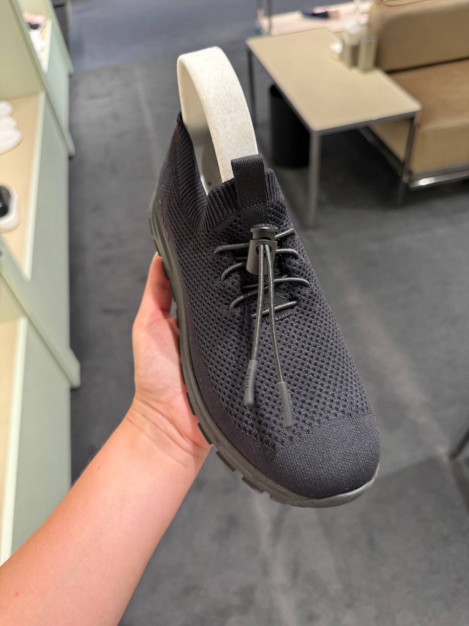 PRADA Sneakers side view - Women's luxury Shoes