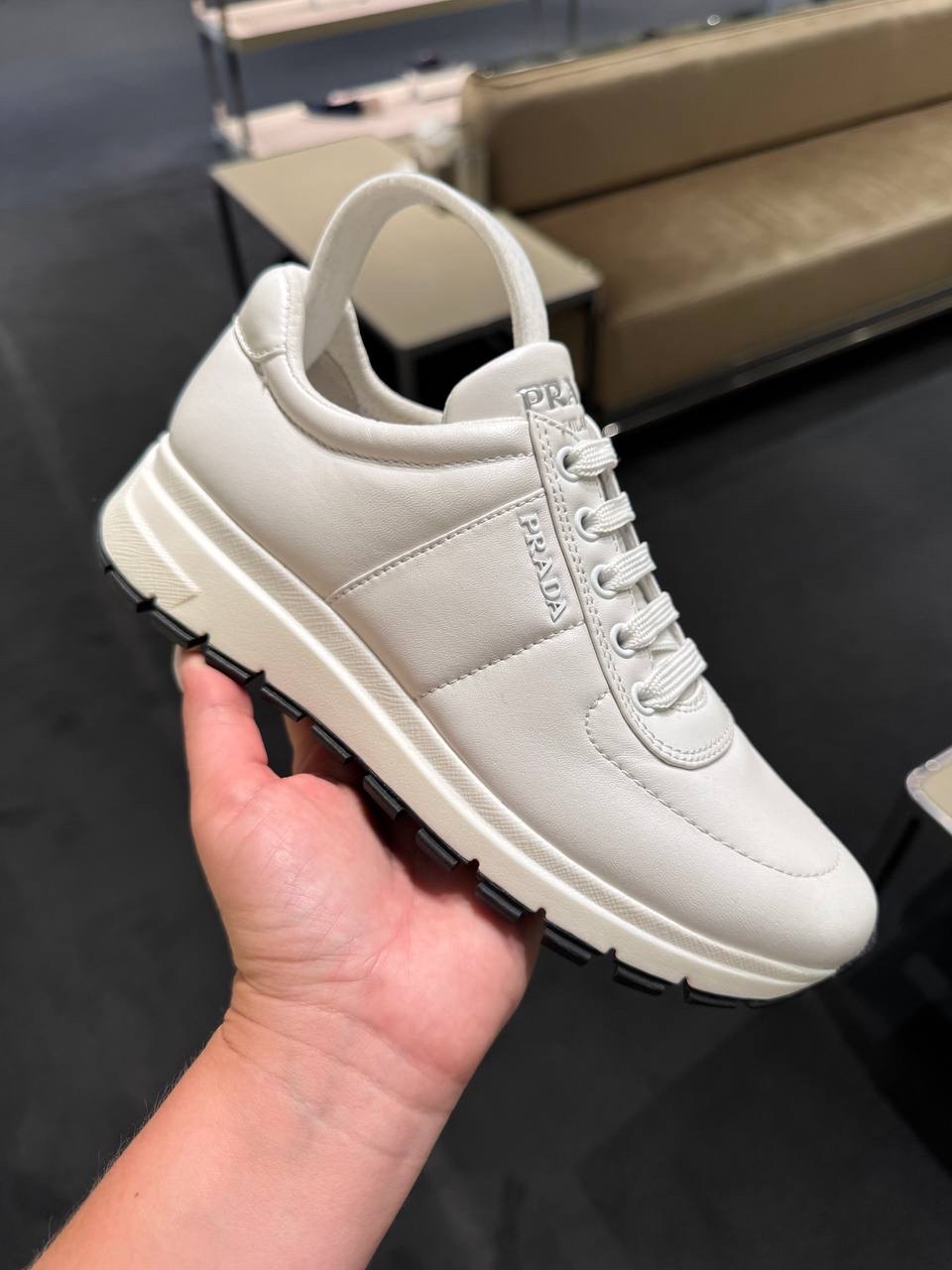 PRADA Sneakers front view - Women's luxury Shoes