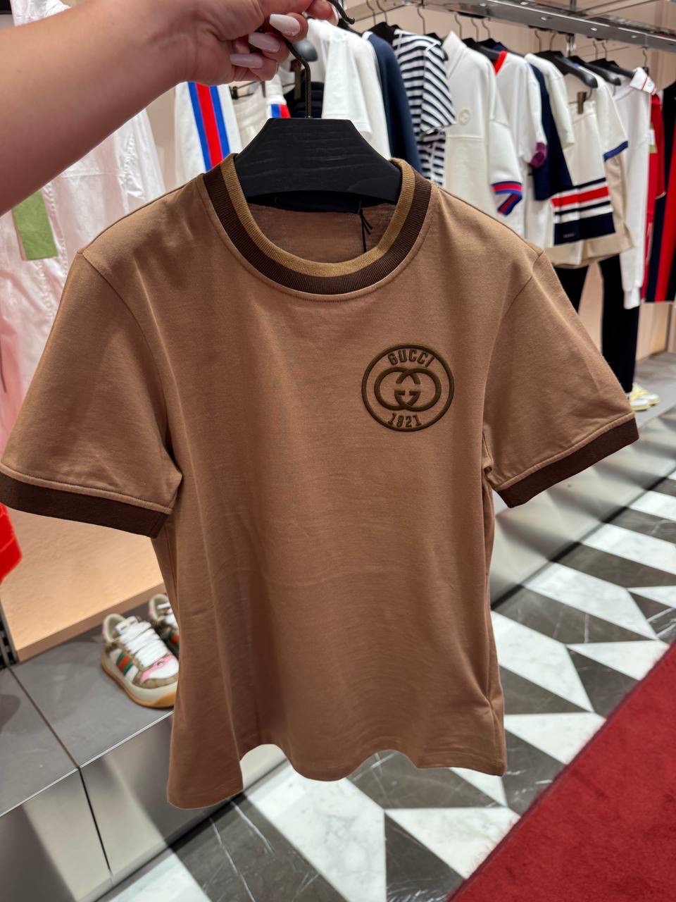 GUCCI T-shirt and Polo front view - Women's luxury Clothes