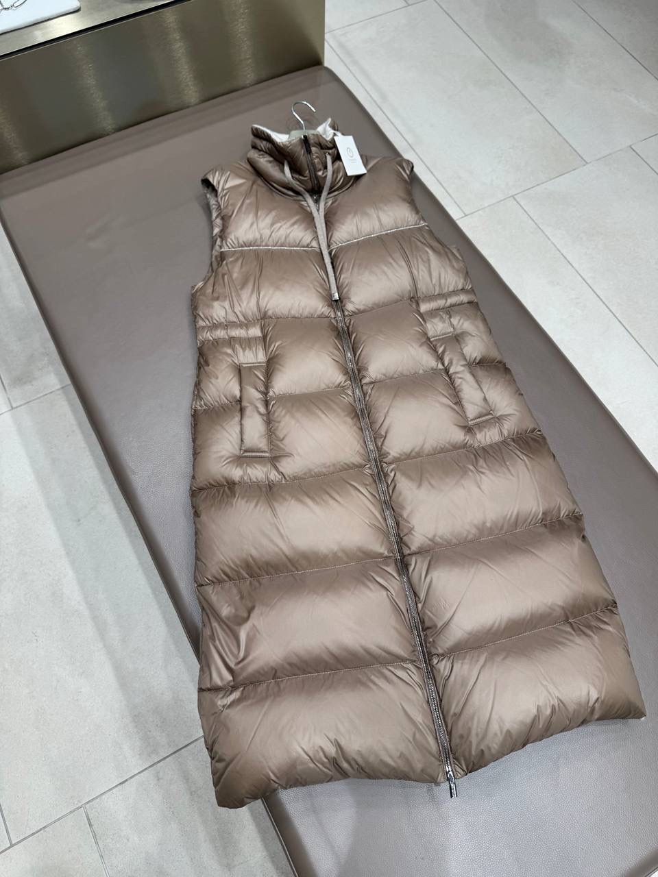 PESERICO Down jacket front view - Women's luxury Clothes