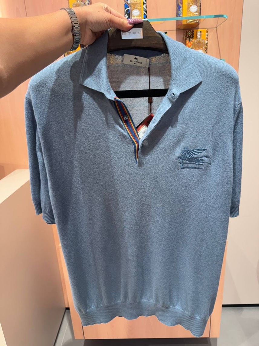 ETRO T-shirt and Polo front view - Men's luxury Clothes