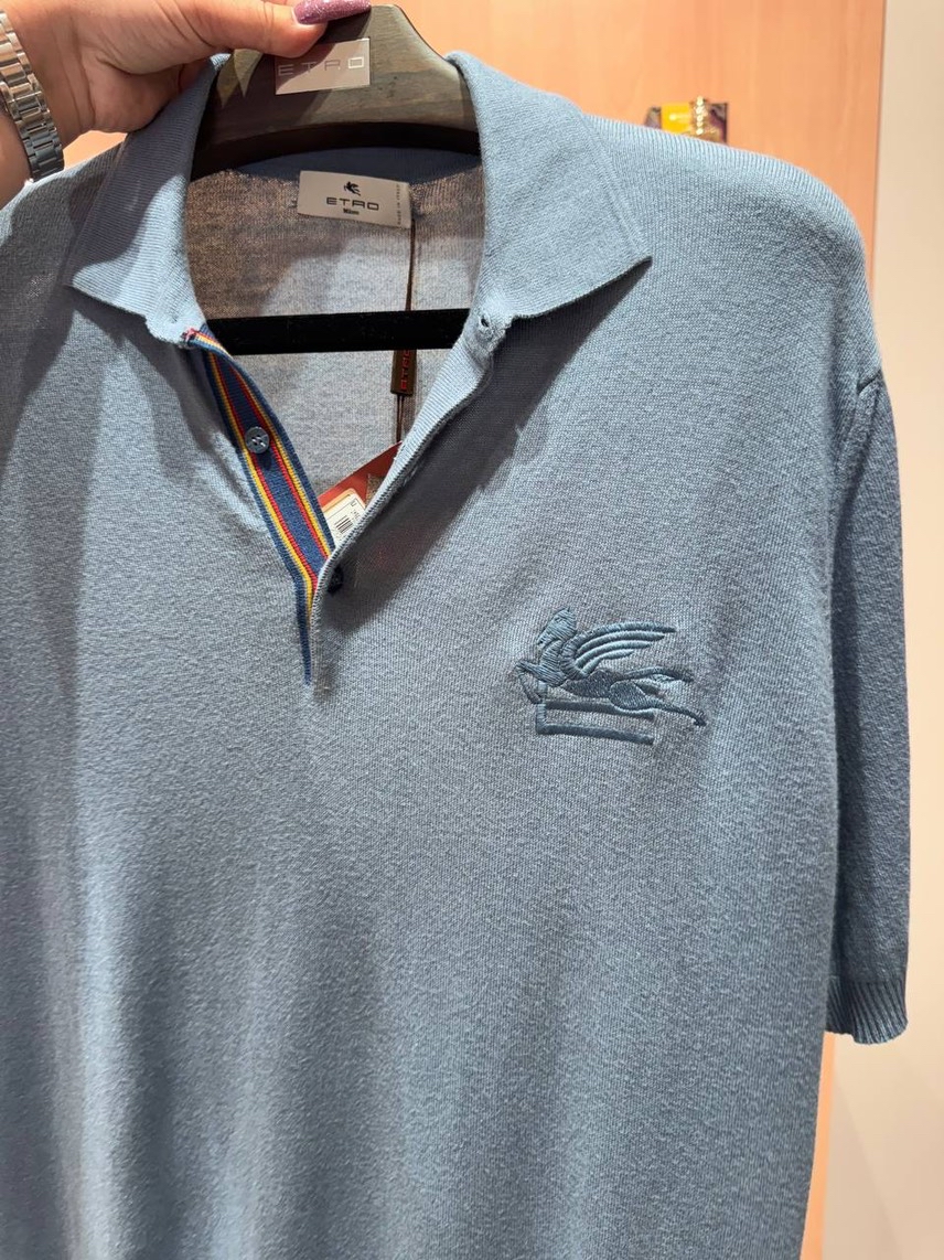 ETRO T-shirt and Polo side view - Men's luxury Clothes
