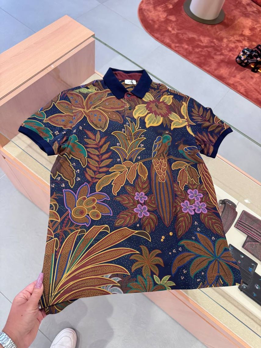 ETRO T-shirt and Polo front view - Men's luxury Clothes