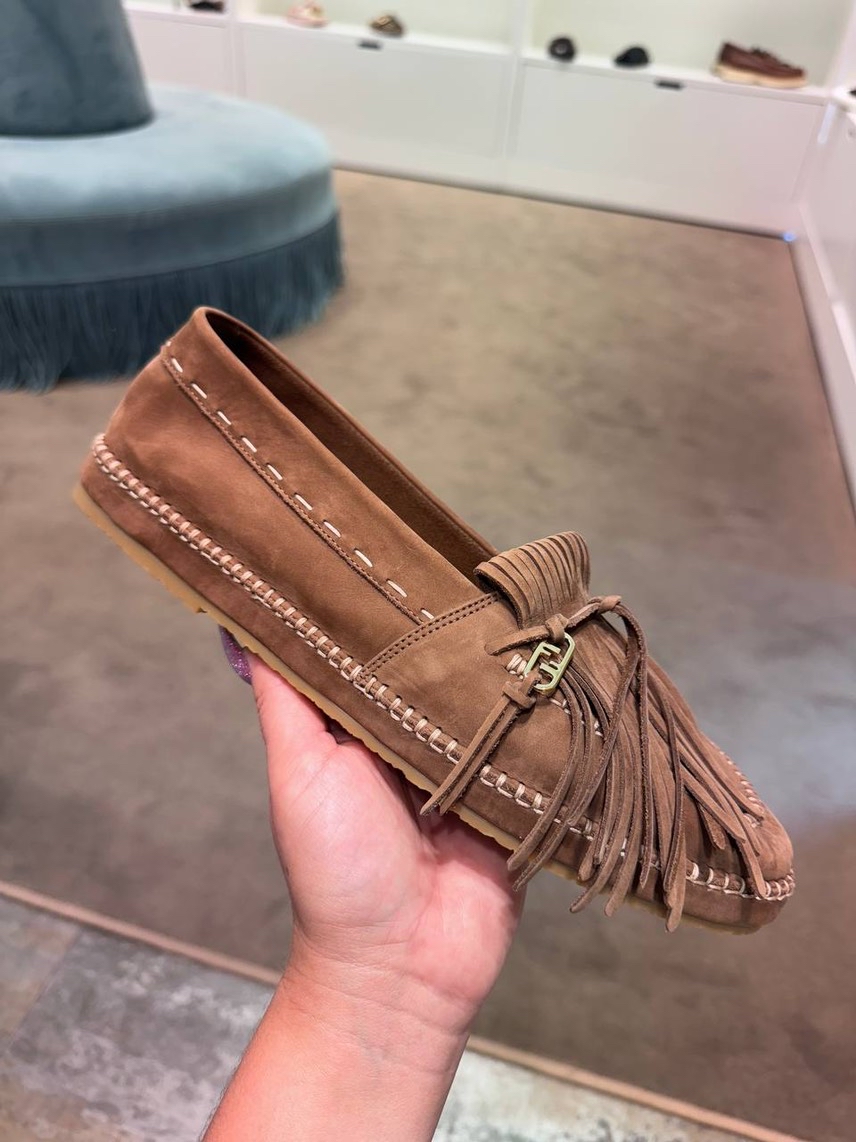 FENDI Moccasins front view - Men's luxury Shoes