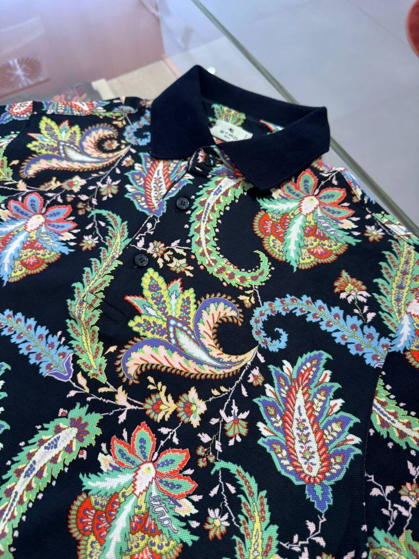ETRO T-shirt and Polo side view - Men's luxury Clothes