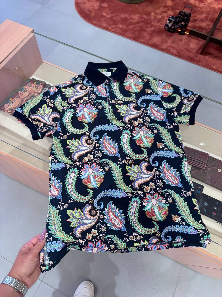 ETRO T-shirt and Polo front view - Men's luxury Clothes