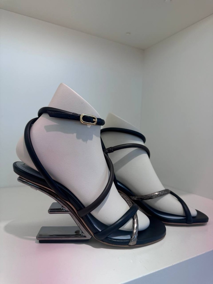 FENDI Sandals front view - Women's luxury Shoes