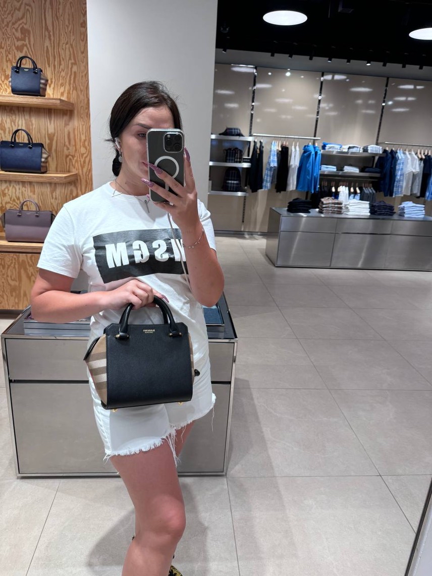 BURBERRY Crossbody bags side view - Women's luxury Bags