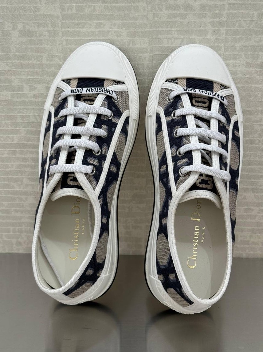 DIOR Sneakers side view - Women's luxury Shoes