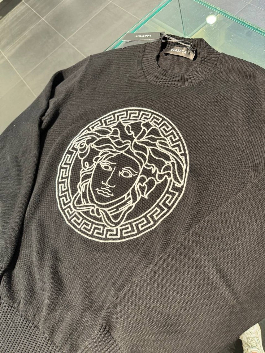 VERSACE Hoodies side view - Men's luxury Clothes