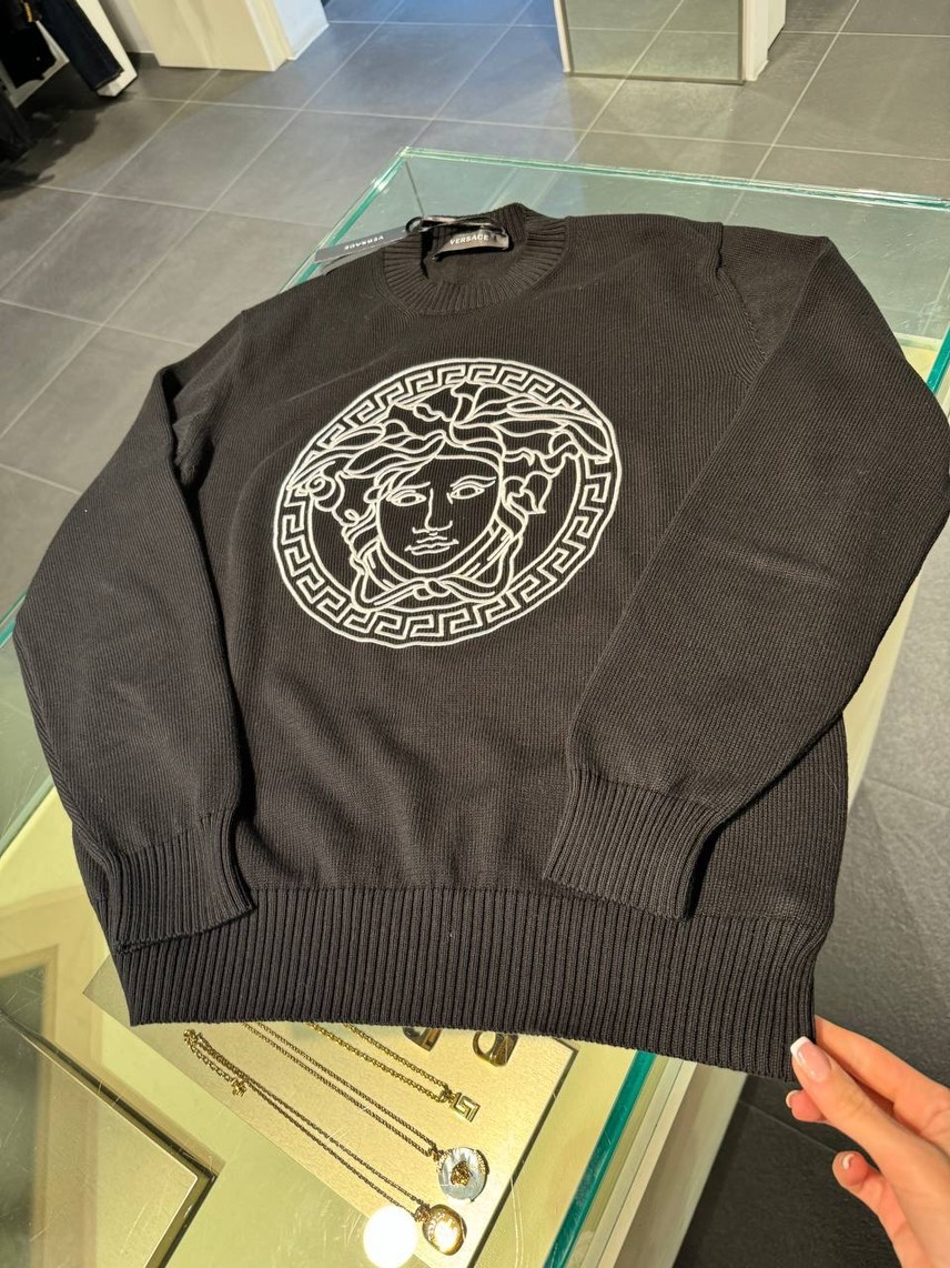 VERSACE Hoodies front view - Men's luxury Clothes