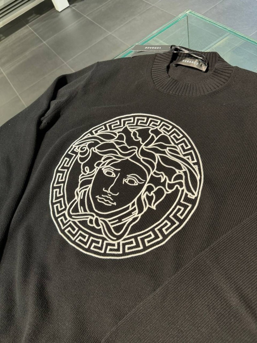 VERSACE Hoodies side view - Men's luxury Clothes