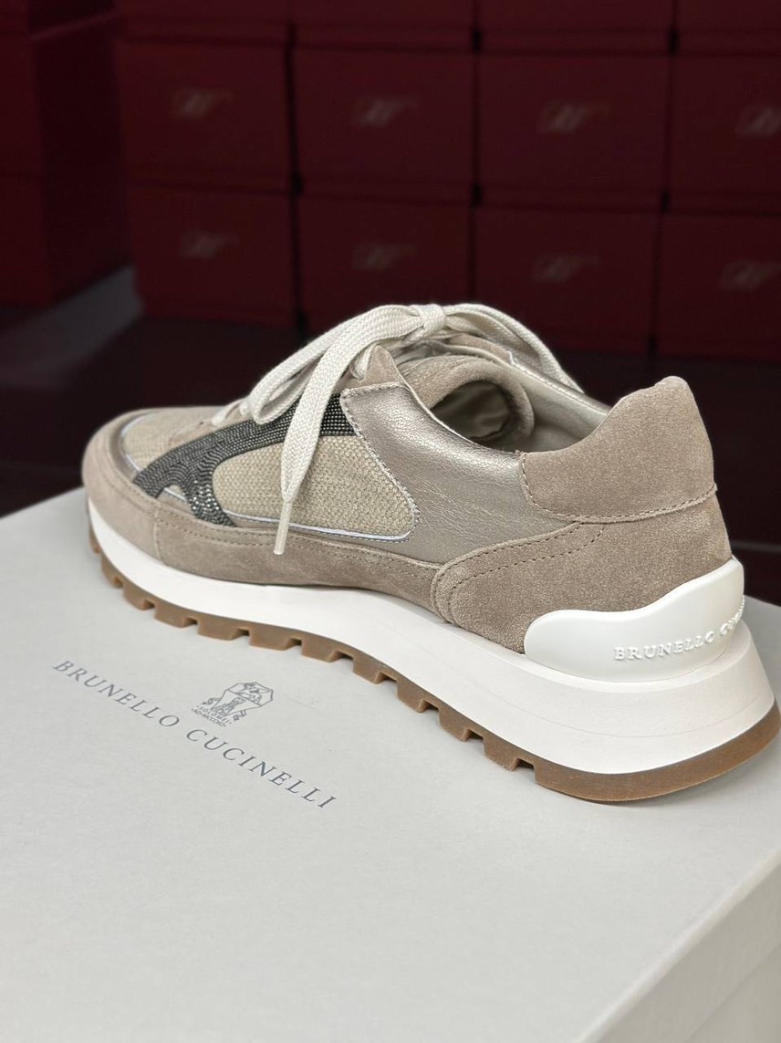 BRUNELLO CUCINELLI Sneakers side view - Women's luxury Shoes