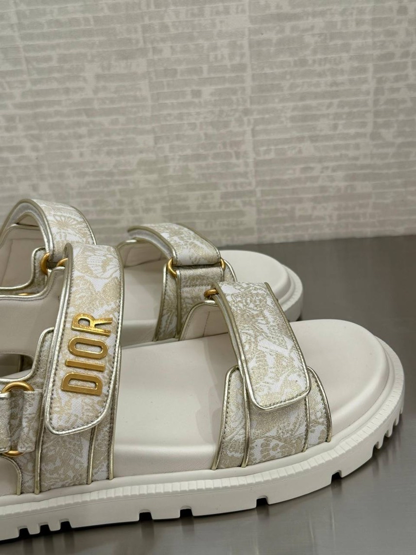 DIOR Sandals front view - Women's luxury Shoes