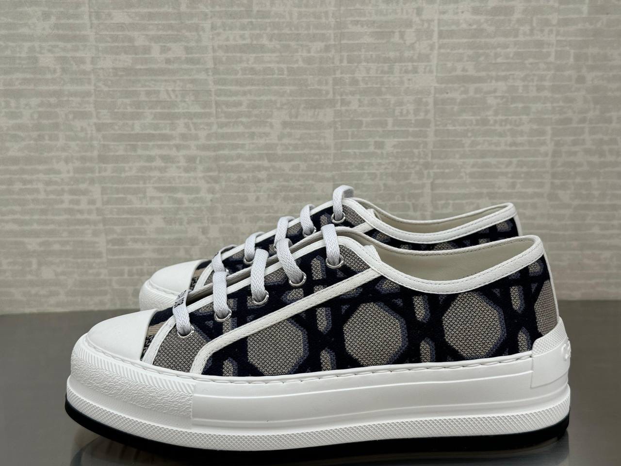 DIOR Sneakers side view - Women's luxury Shoes