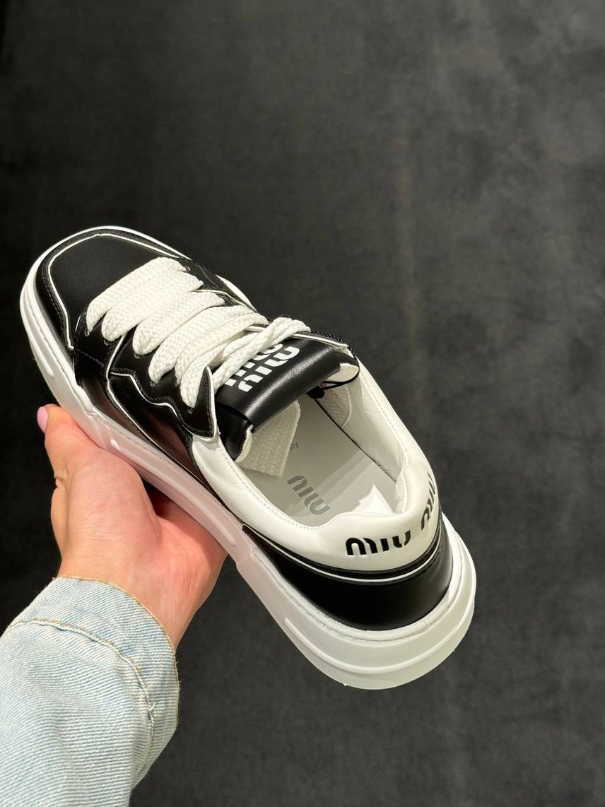 MIU MIU Sneakers side view - Women's luxury Shoes