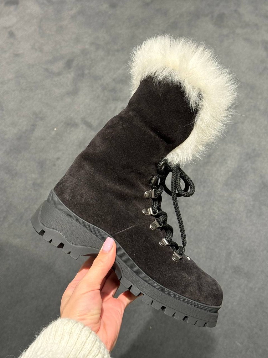 PRADA Boots front view - Women's luxury Shoes