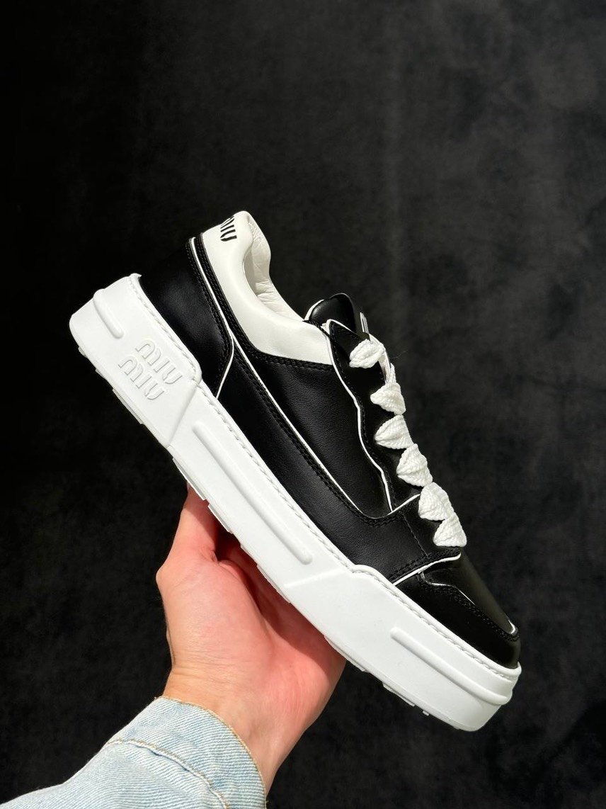 MIU MIU Sneakers side view - Women's luxury Shoes