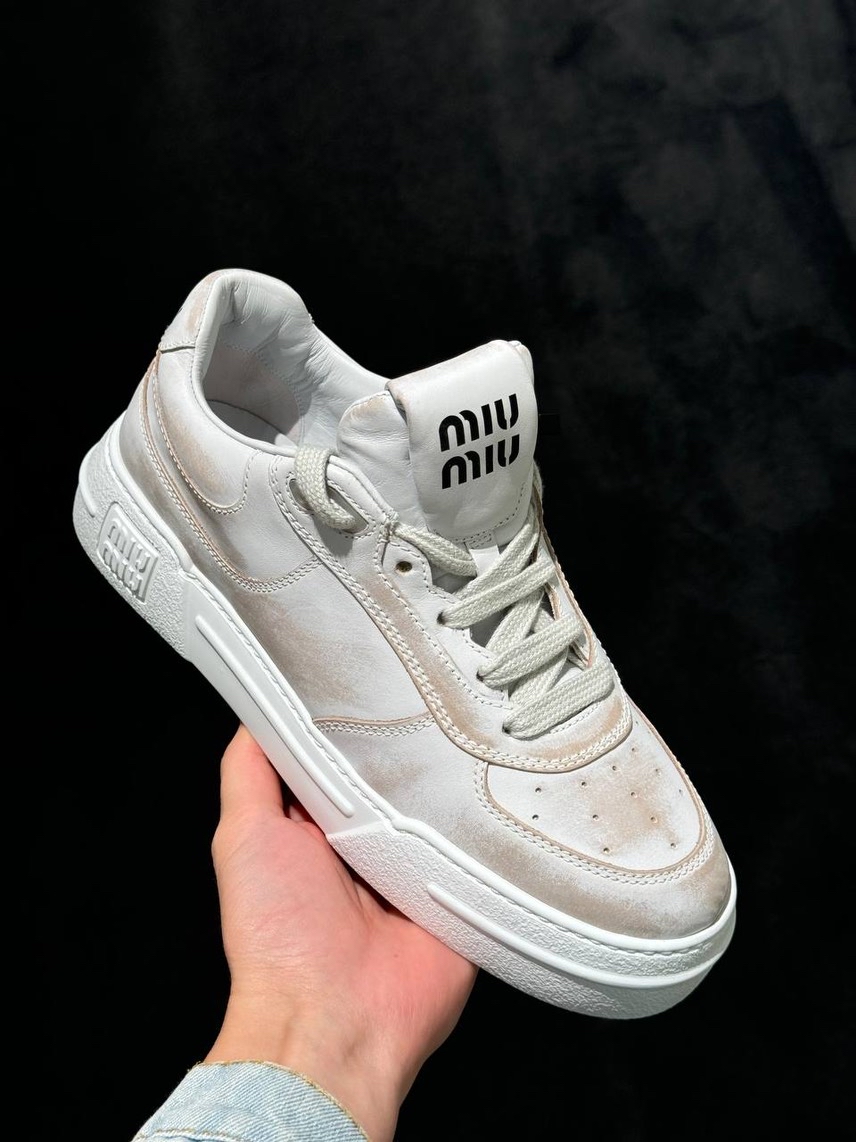 MIU MIU Sneakers front view - Women's luxury Shoes