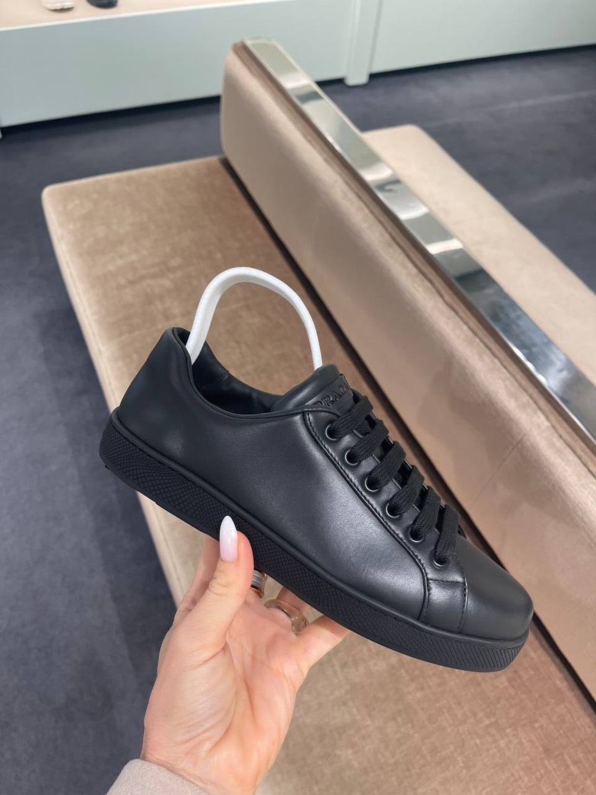 PRADA Sneakers side view - Women's luxury Shoes
