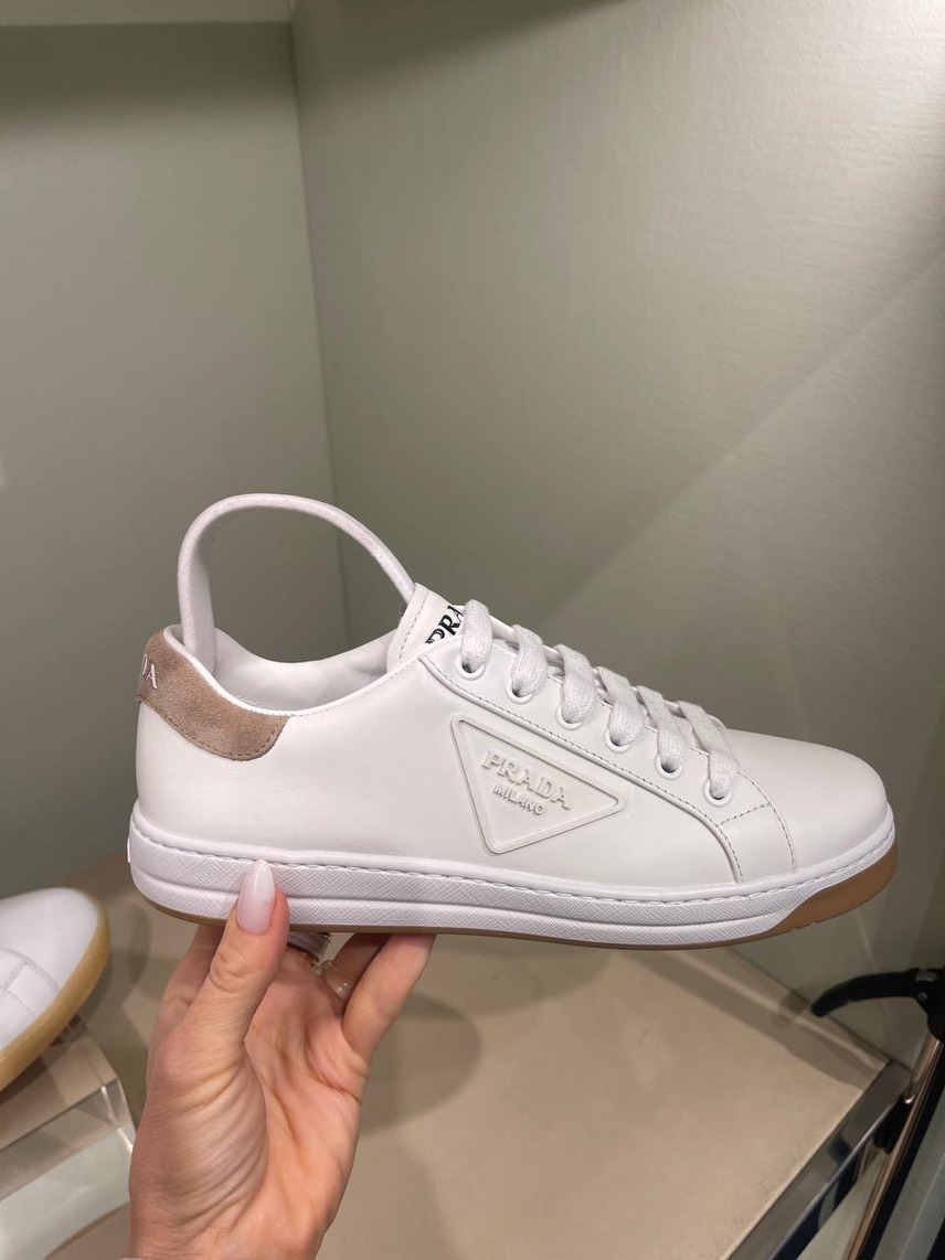 PRADA Sneakers side view - Women's luxury Shoes