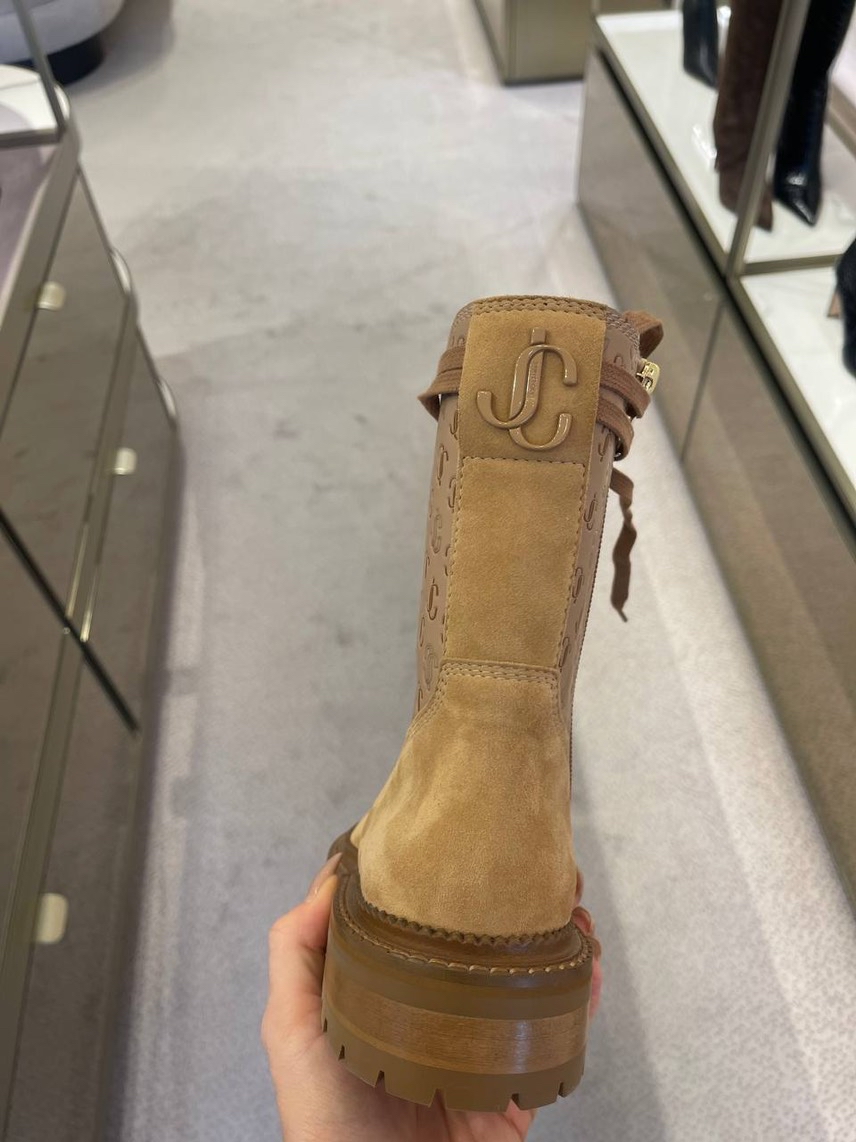 JIMMY CHOO Boots side view - Women's luxury Shoes