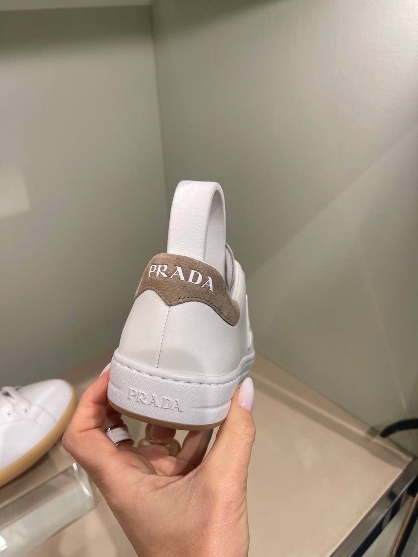 PRADA Sneakers side view - Women's luxury Shoes