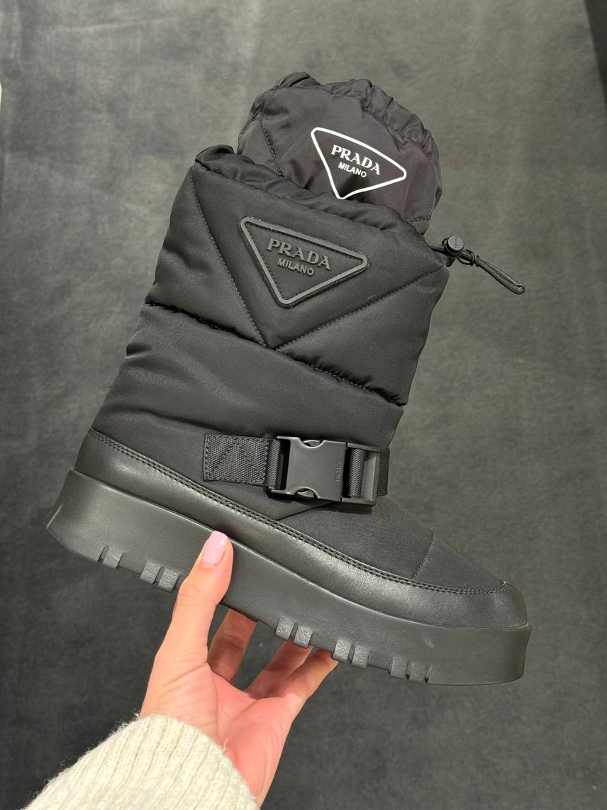 PRADA Boots front view - Women's luxury Shoes