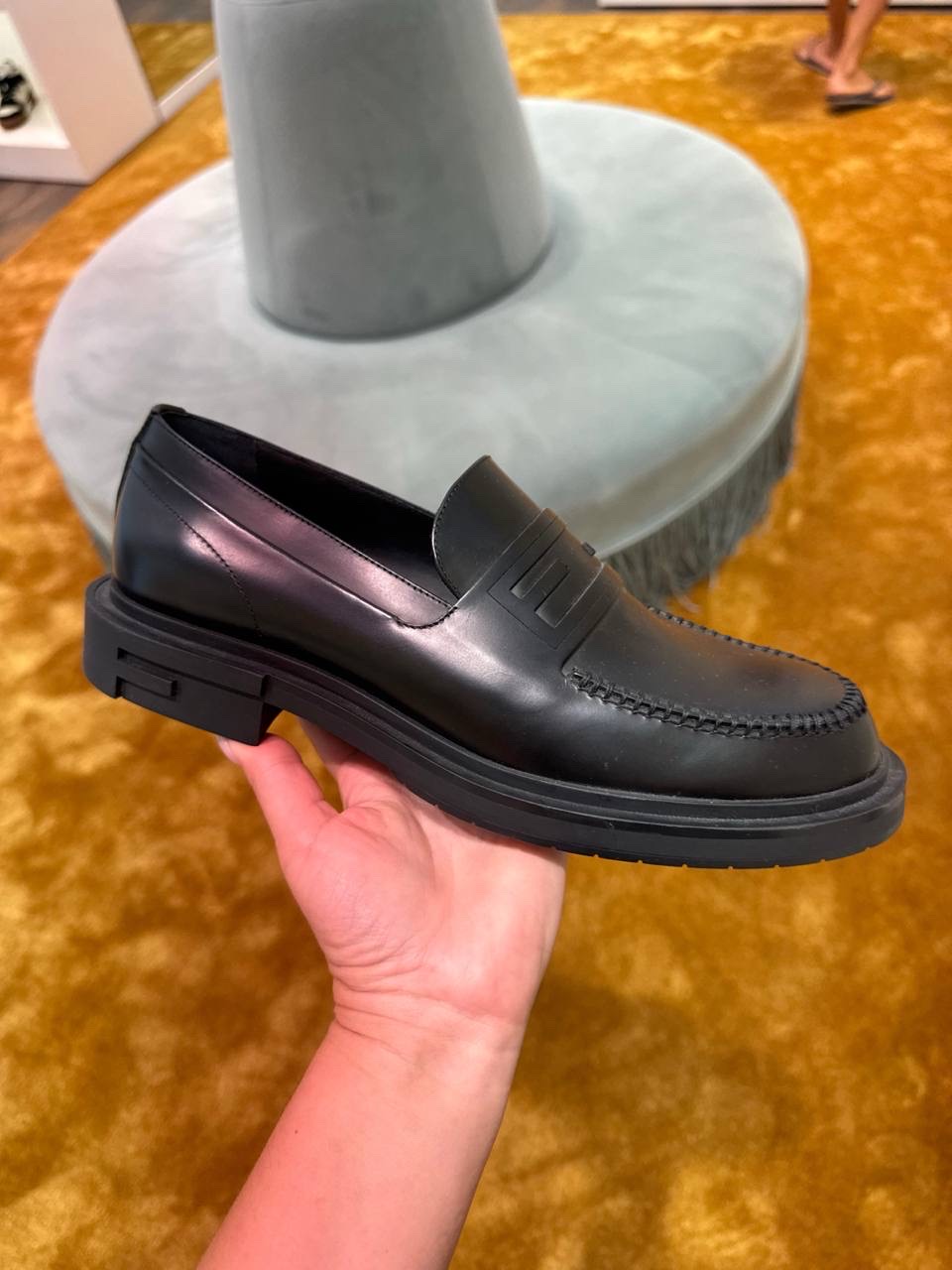 FENDI Loafers front view - Men's luxury Shoes