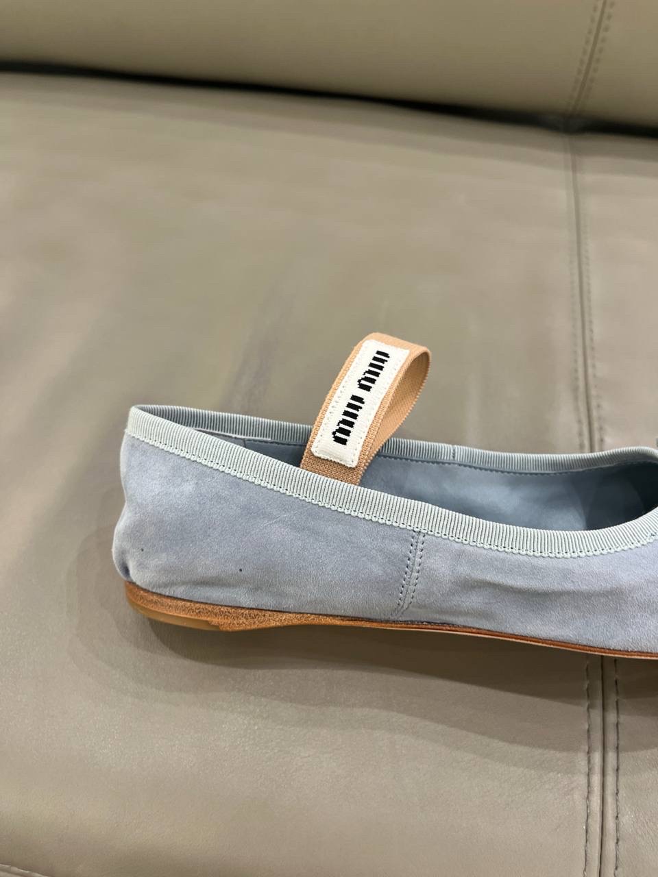 MIU MIU Ballerinas side view - Women's luxury Shoes