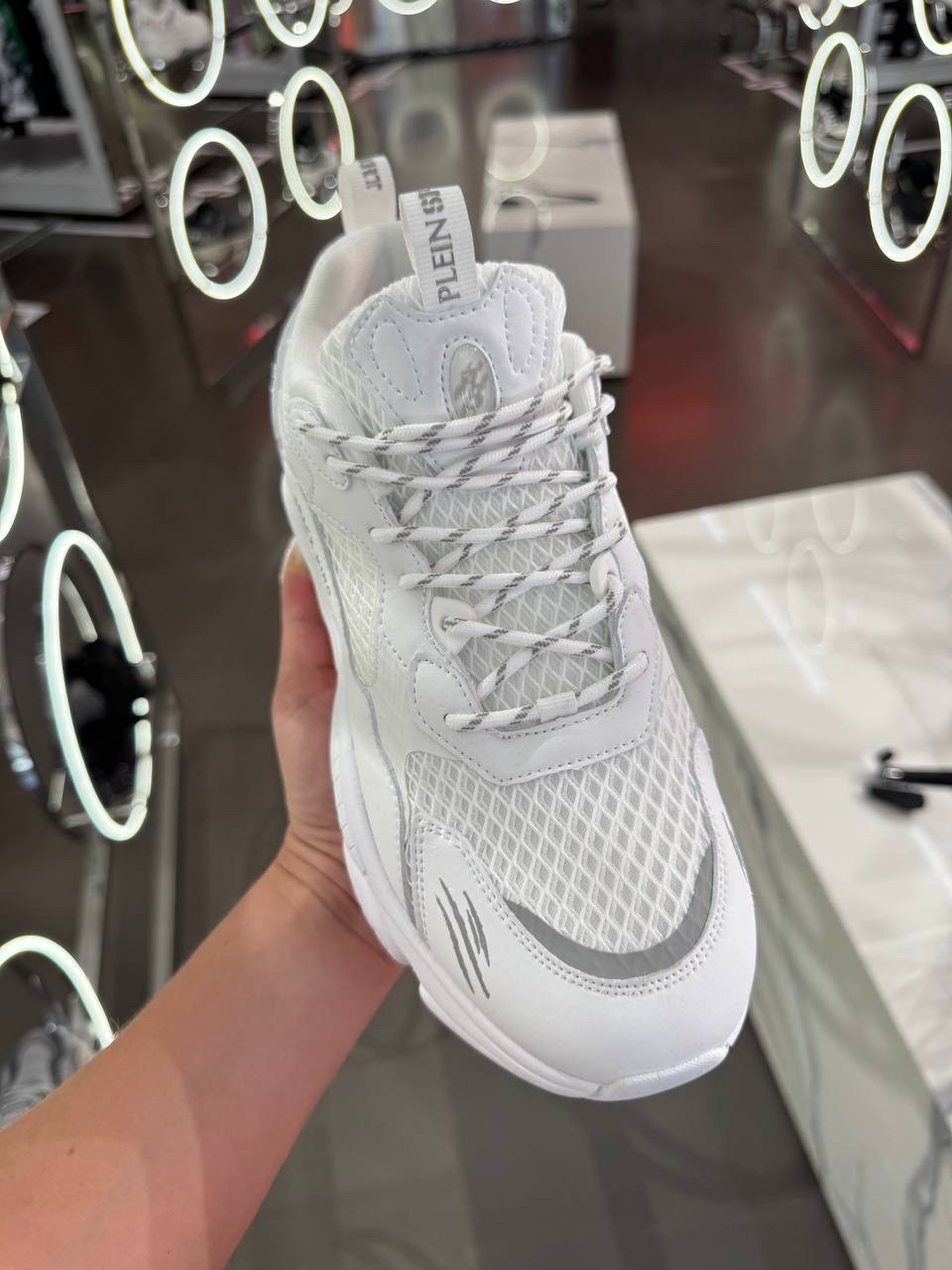 PLEIN SPORT Sneakers side view - unisex luxury Shoes