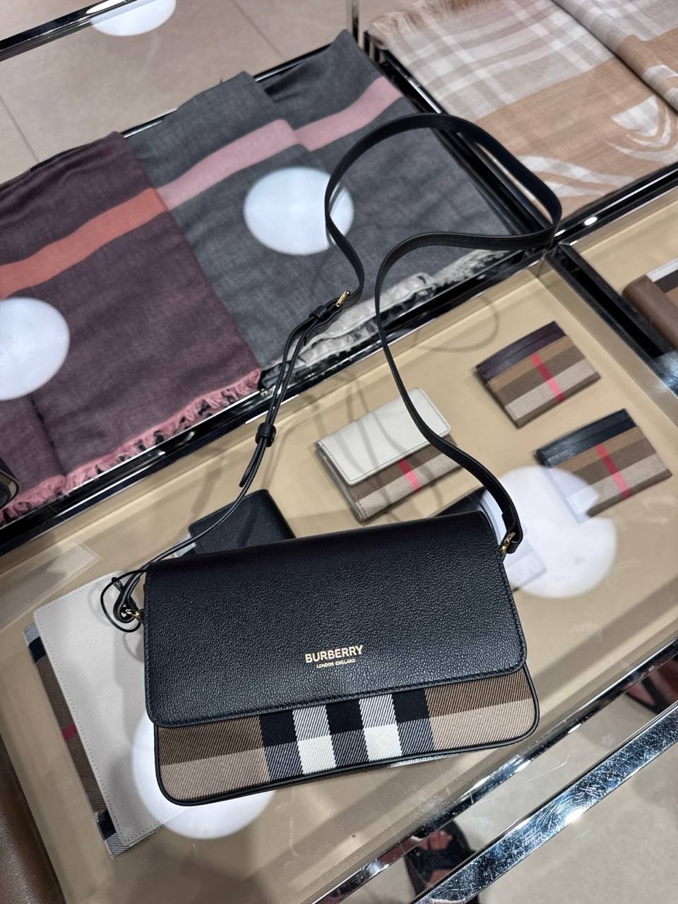 BURBERRY Crossbody bags side view - Women's luxury Bags