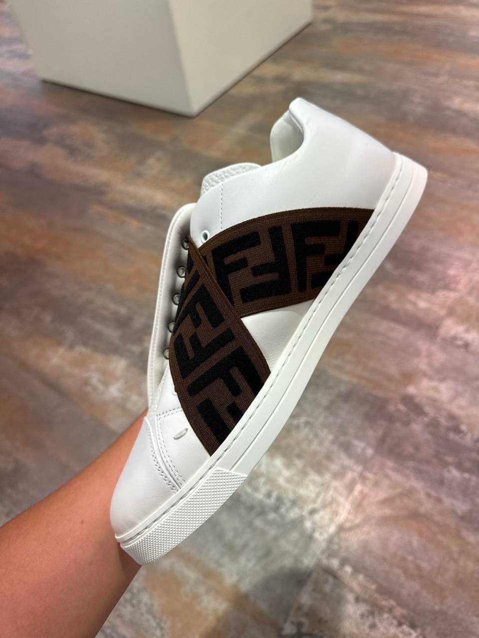 FENDI Sneakers front view - Men's luxury Shoes
