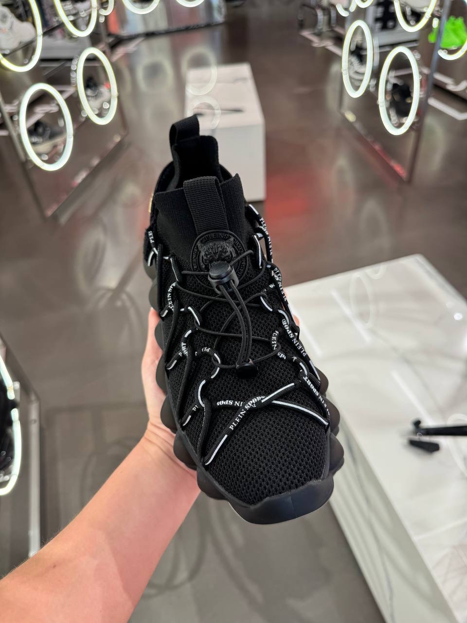 PLEIN SPORT Sneakers side view - unisex luxury Shoes