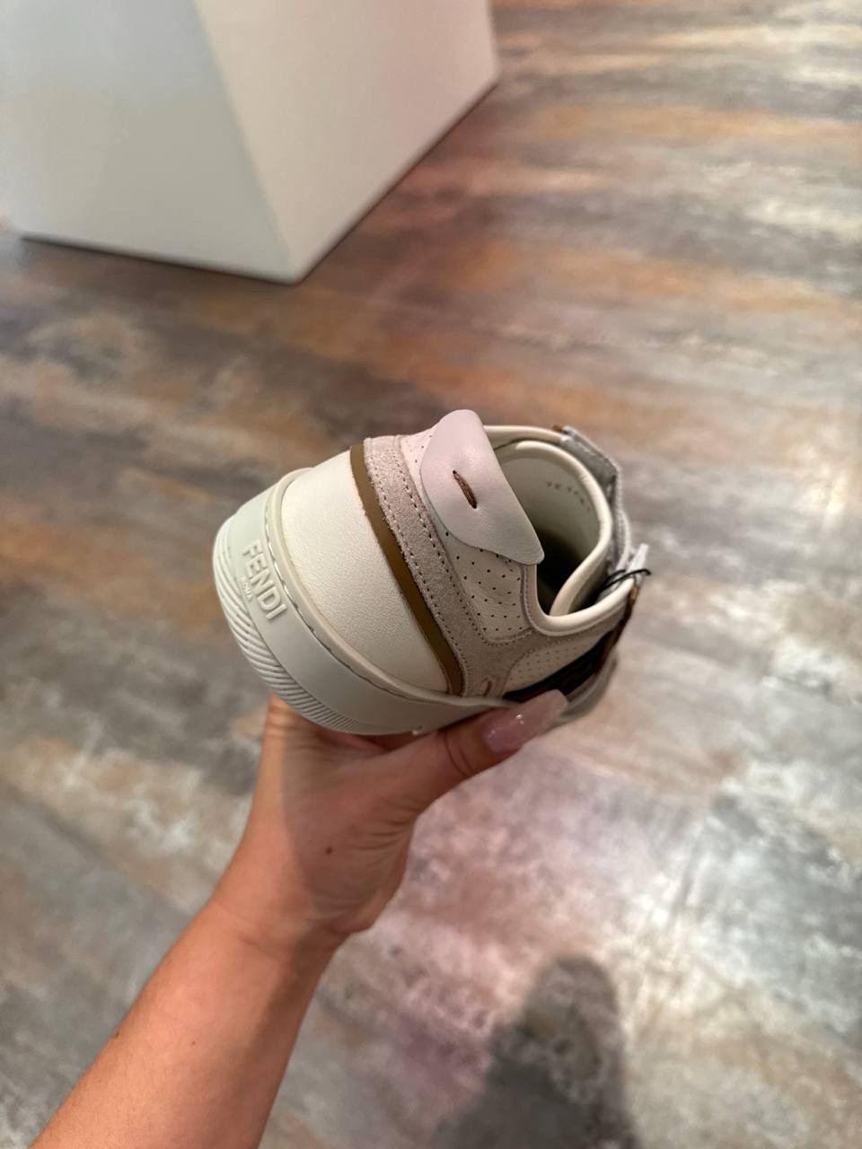 FENDI Sneakers side view - Men's luxury Shoes