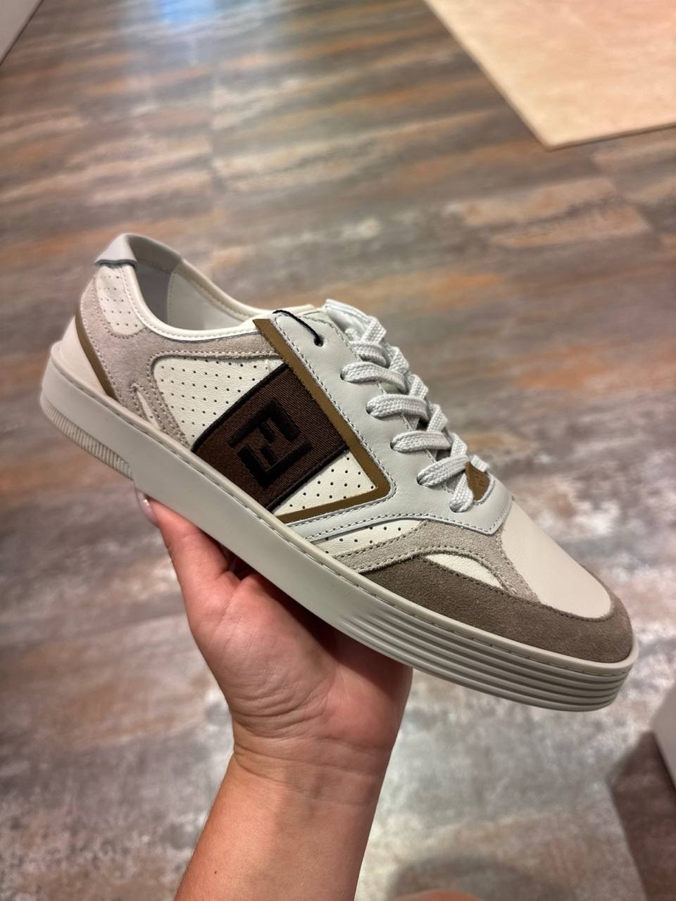 FENDI Sneakers front view - Men's luxury Shoes
