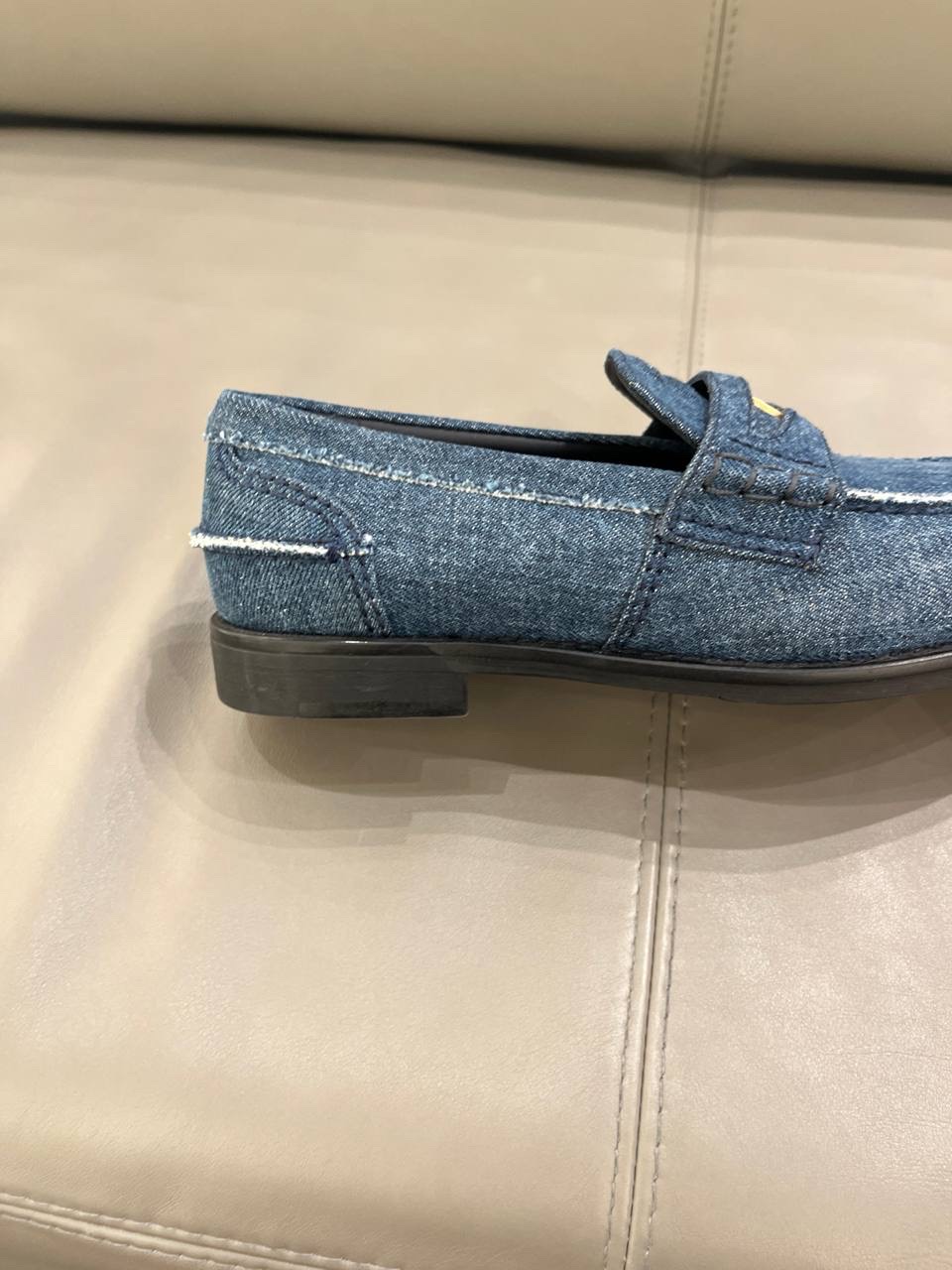 MIU MIU Moccasins side view - Women's luxury Shoes
