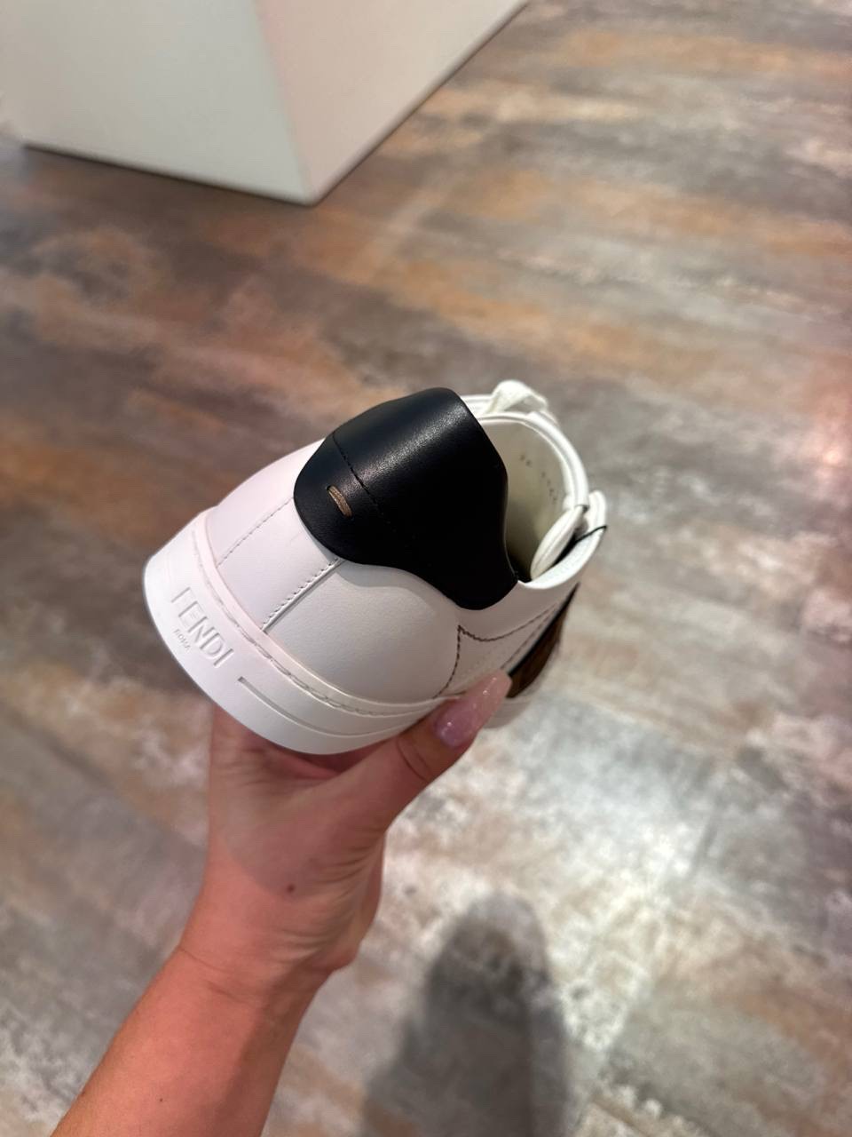 FENDI Sneakers side view - Men's luxury Shoes