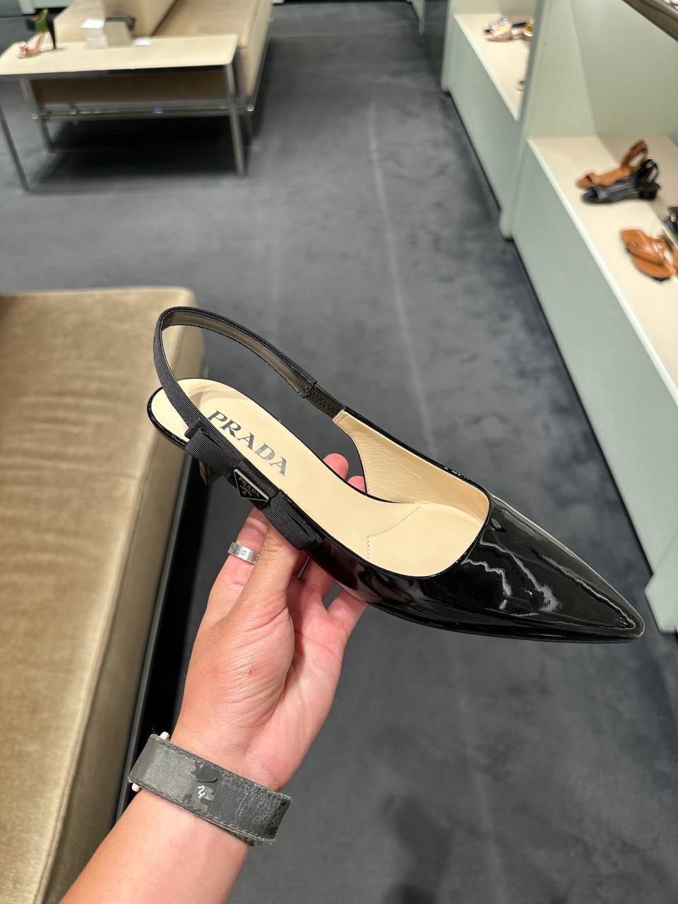 PRADA Sandals side view - Women's luxury Shoes