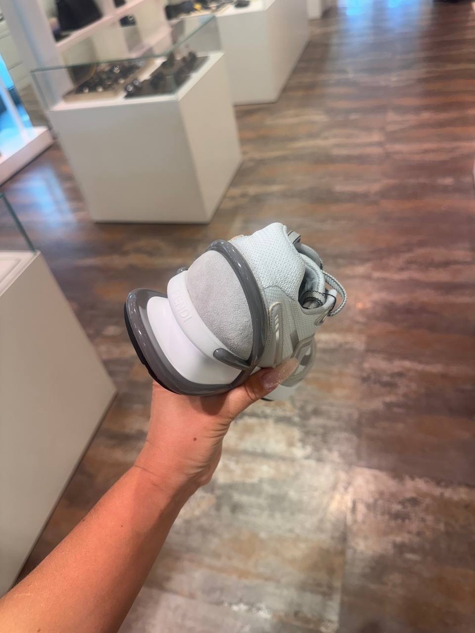 FENDI Sneakers side view - Women's luxury Shoes