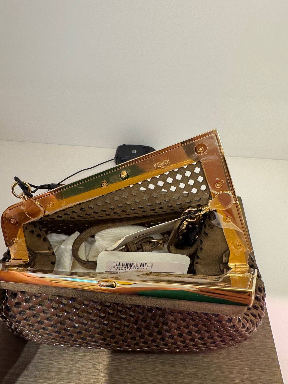 FENDI Clutch bags side view - Women's luxury Bags