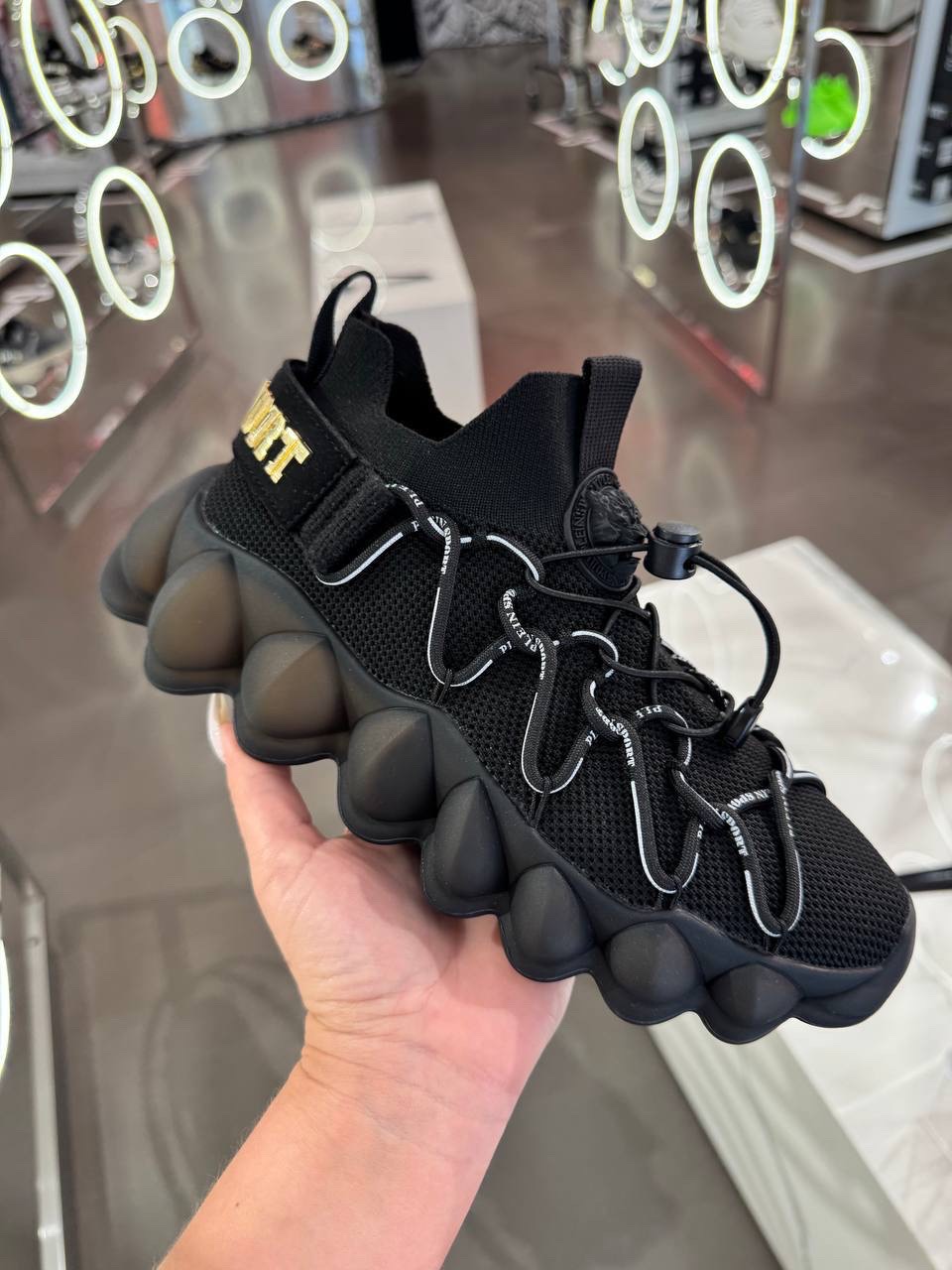 PLEIN SPORT Sneakers front view - unisex luxury Shoes