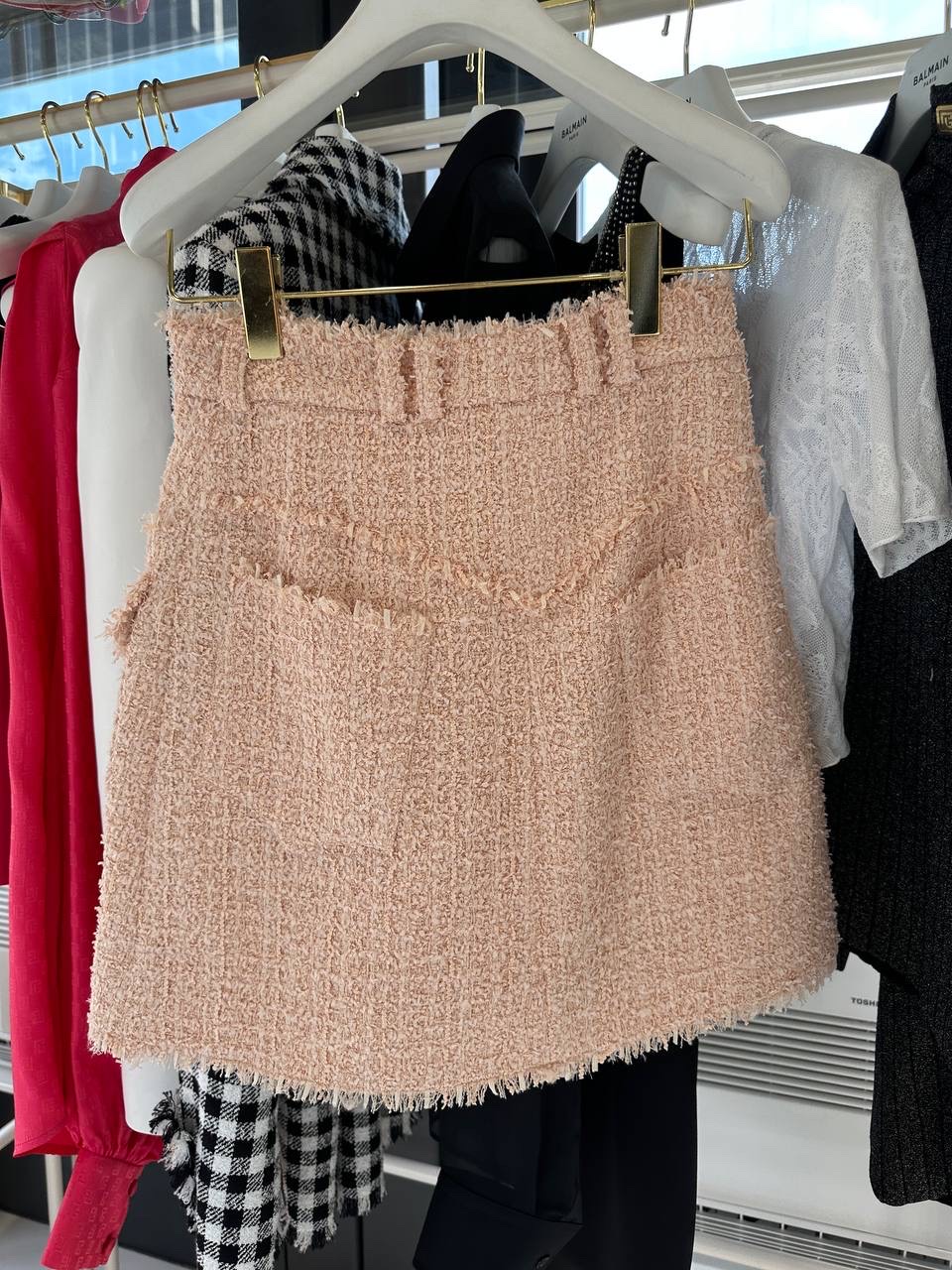 BALMAIN Skirts side view - Women's luxury Clothes