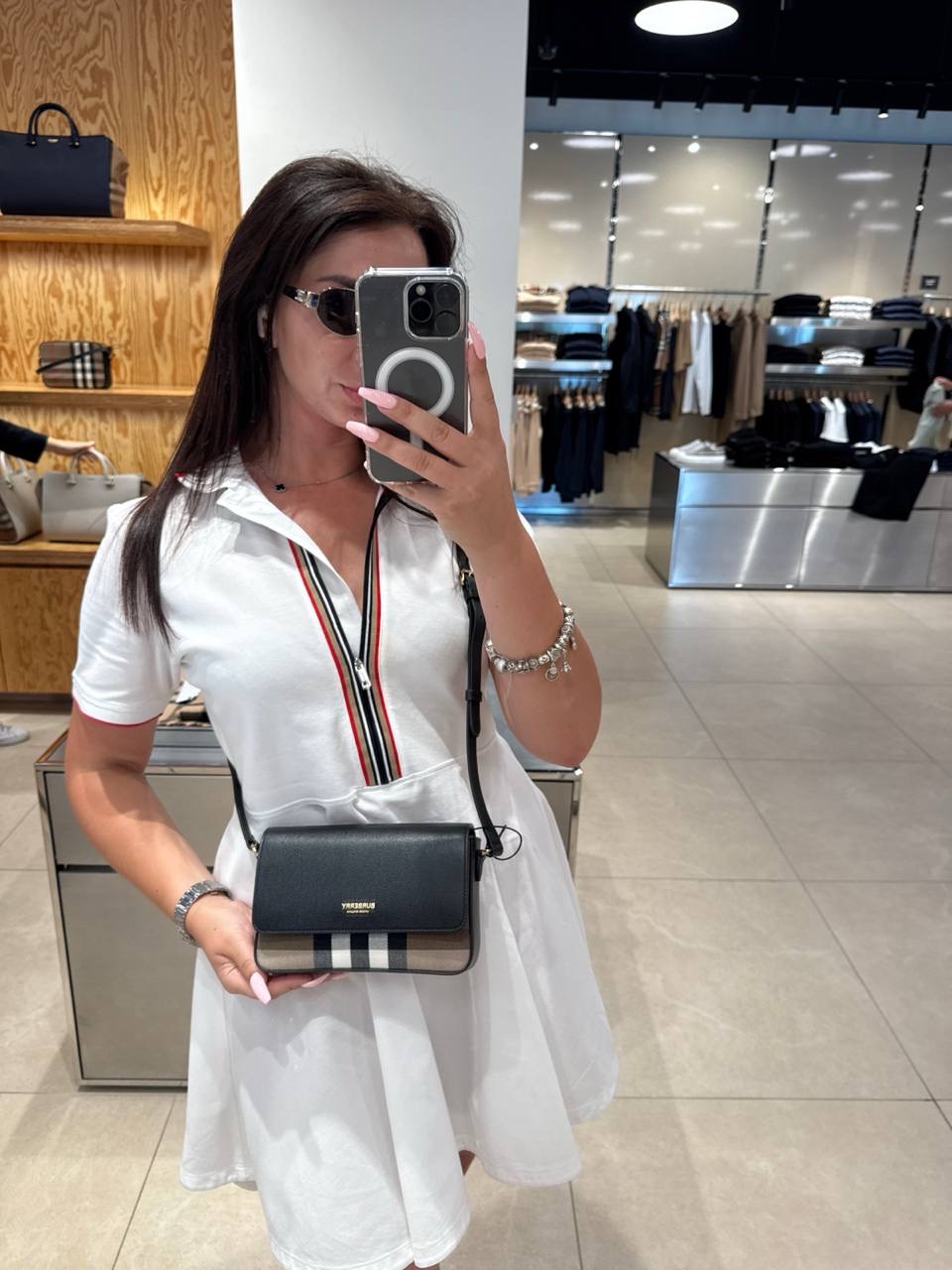 BURBERRY Crossbody bags side view - Women's luxury Bags