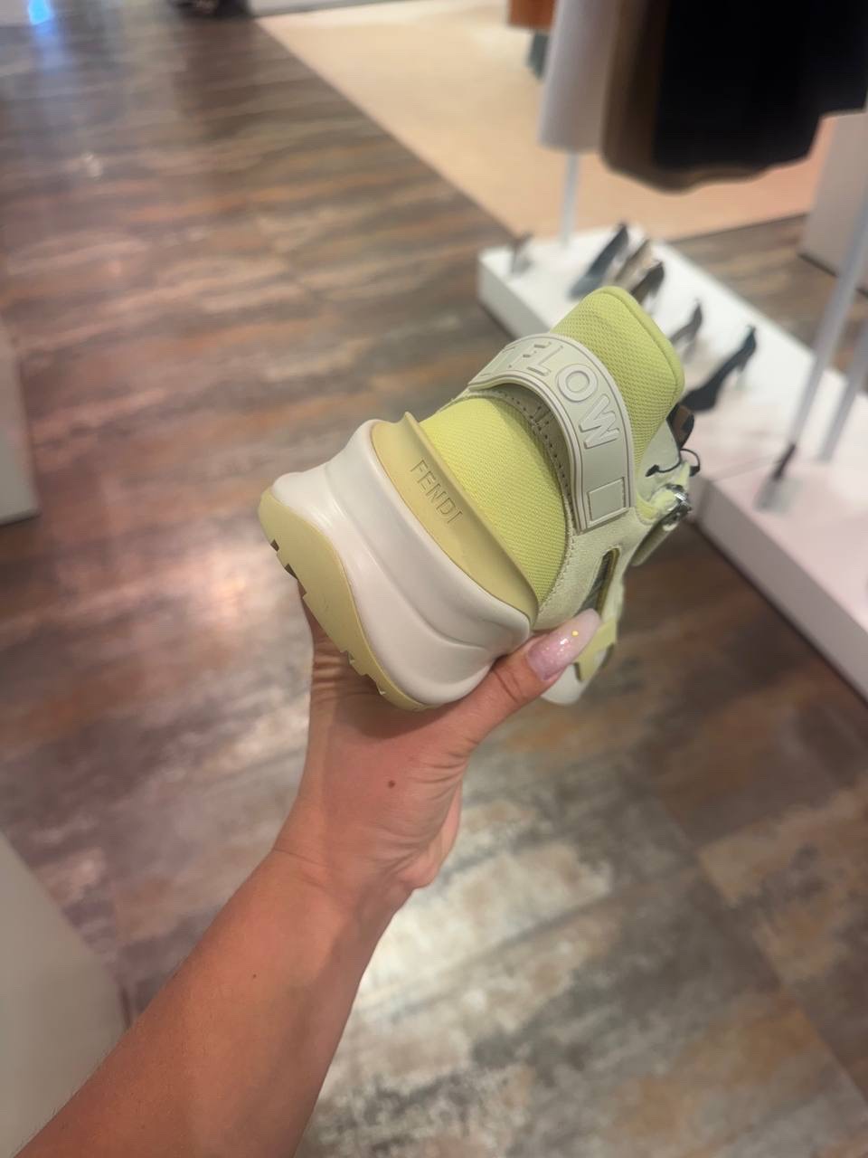 FENDI Sneakers side view - Women's luxury Shoes