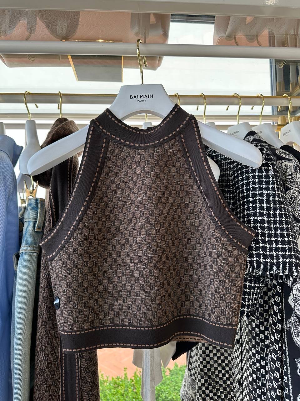 BALMAIN Tops front view - Women's luxury Clothes