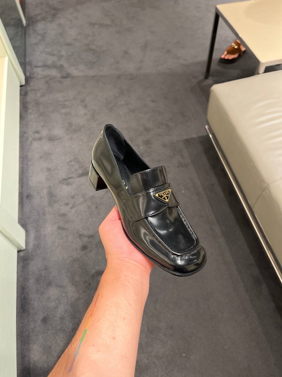 PRADA Loafers side view - Women's luxury Shoes