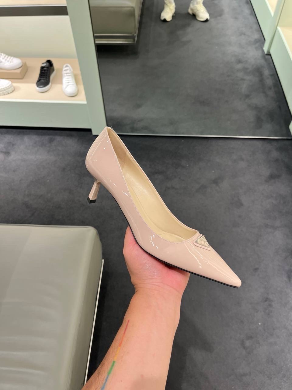 PRADA Pumps front view - Women's luxury Shoes
