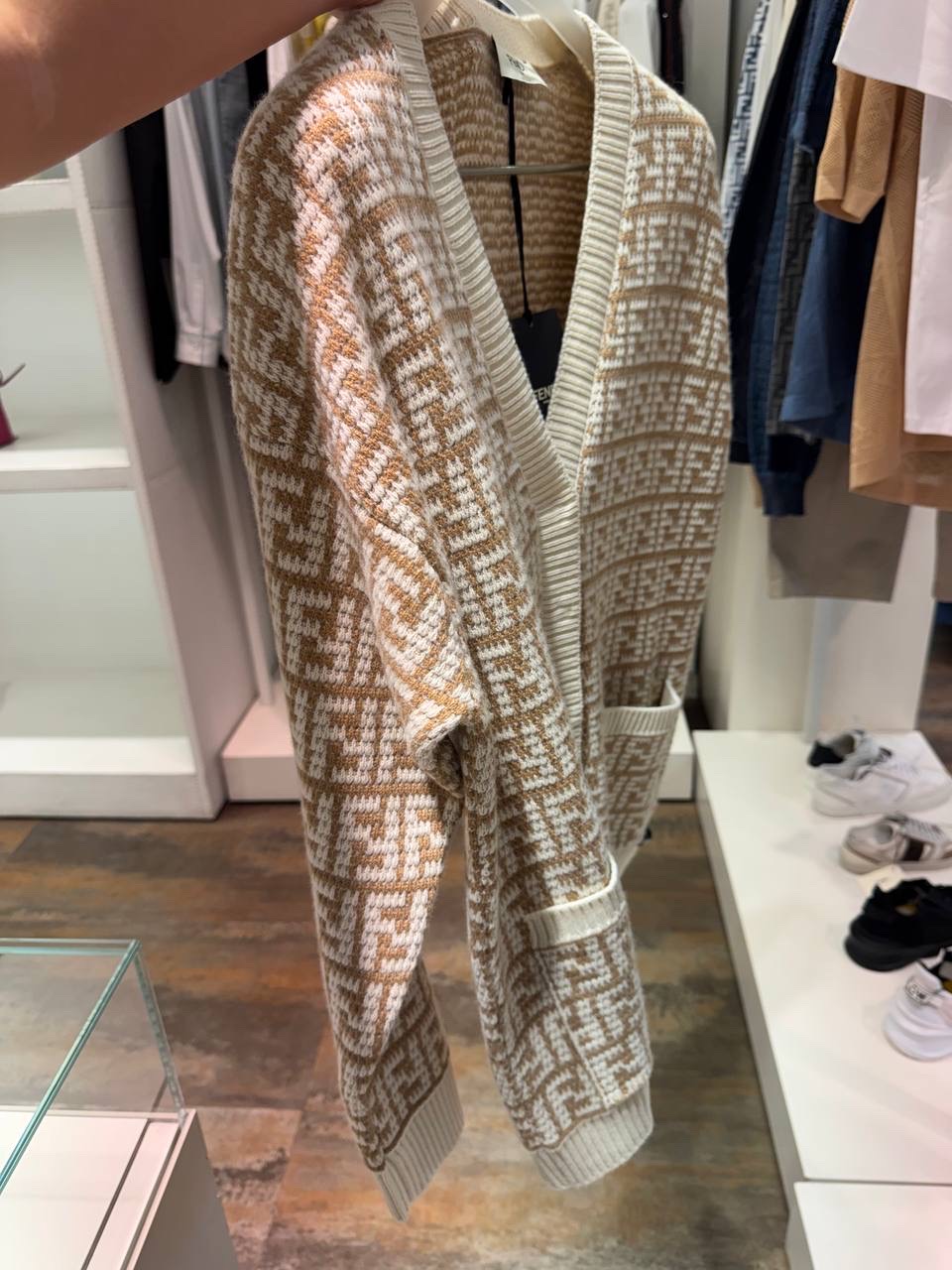 FENDI Cardigans side view - Women's luxury Clothes
